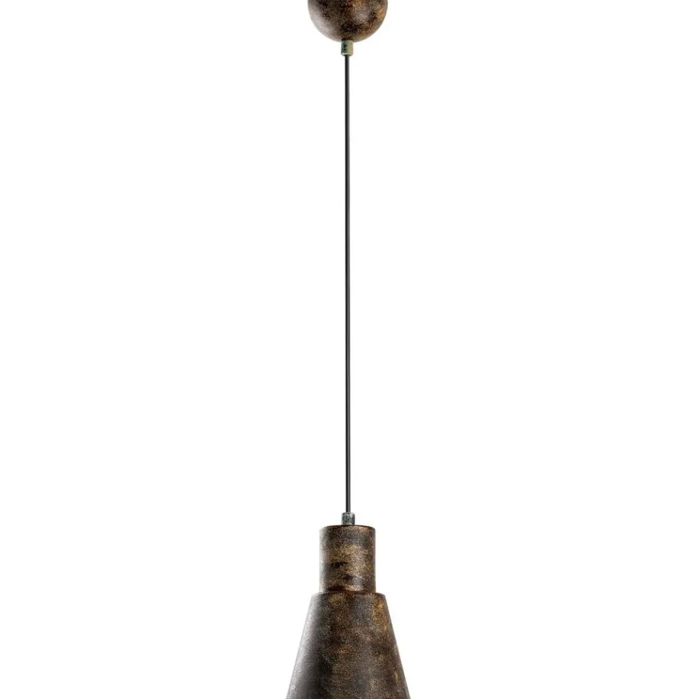 Riippuvalaisin KONIKKEM-6362-RETRO, Ø14cm, tummanruskea*Linento Lighting Sale