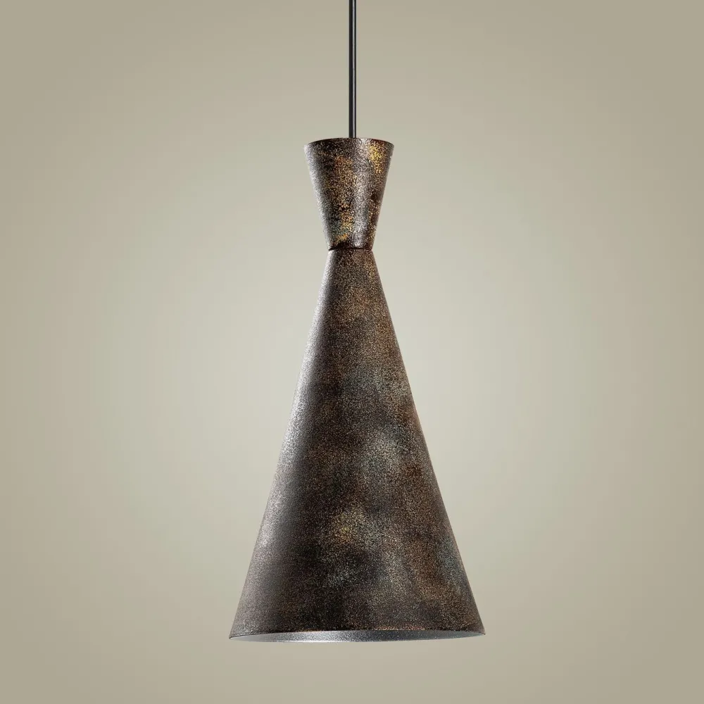 Riippuvalaisin TOM-3541-RETRO, Ø19cm, tummanruskea*Linento Lighting Online