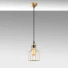Riippuvalaisin Kofi-N-1092-1, Ø17cm, kulta*Linento Lighting Outlet