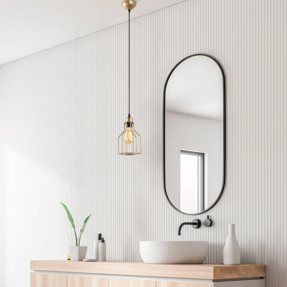 Riippuvalaisin Kofi-N-1092-1, Ø17cm, kulta*Linento Lighting Outlet