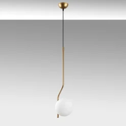 Outlet Riippuvalaisin Tulip-13819, Ø15cm, kulta Ikkunavalaisimet