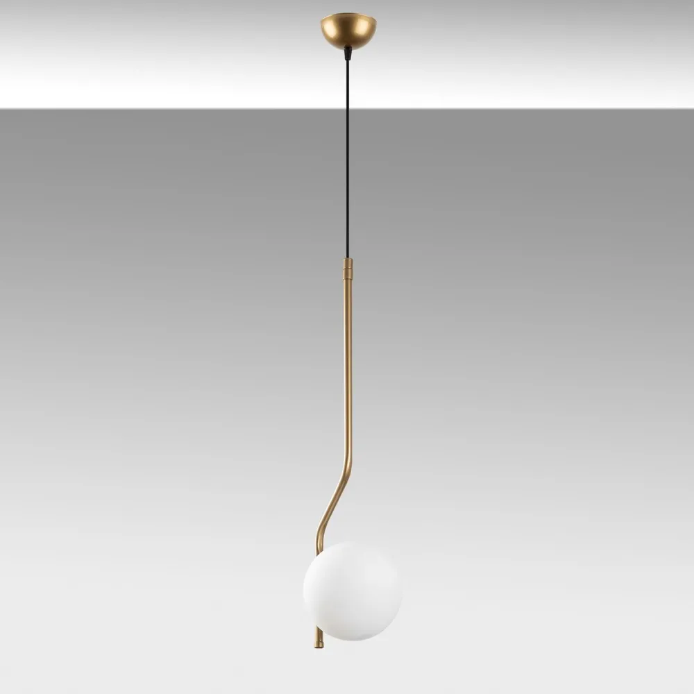 Outlet Riippuvalaisin Tulip-13819, Ø15cm, kulta Ikkunavalaisimet