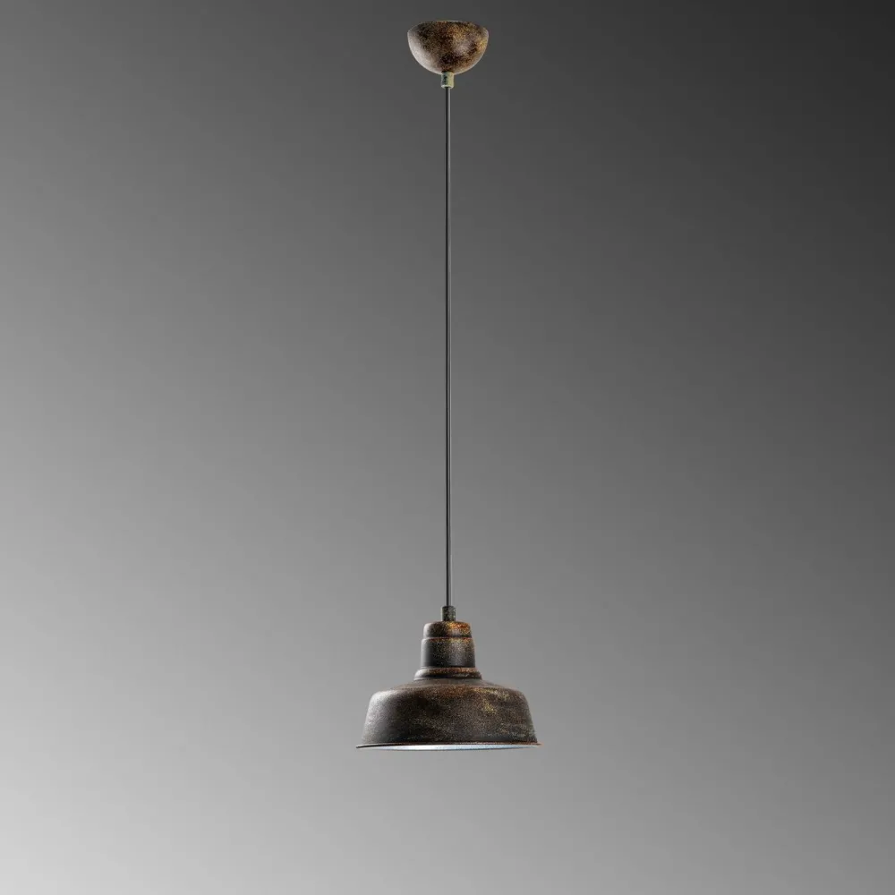 Outlet Riippuvalaisin MEMATI-181RETRO-1, Ø19cm, tummanruskea Ikkunavalaisimet