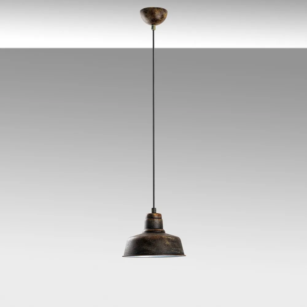 Outlet Riippuvalaisin MEMATI-181RETRO-1, Ø19cm, tummanruskea Ikkunavalaisimet