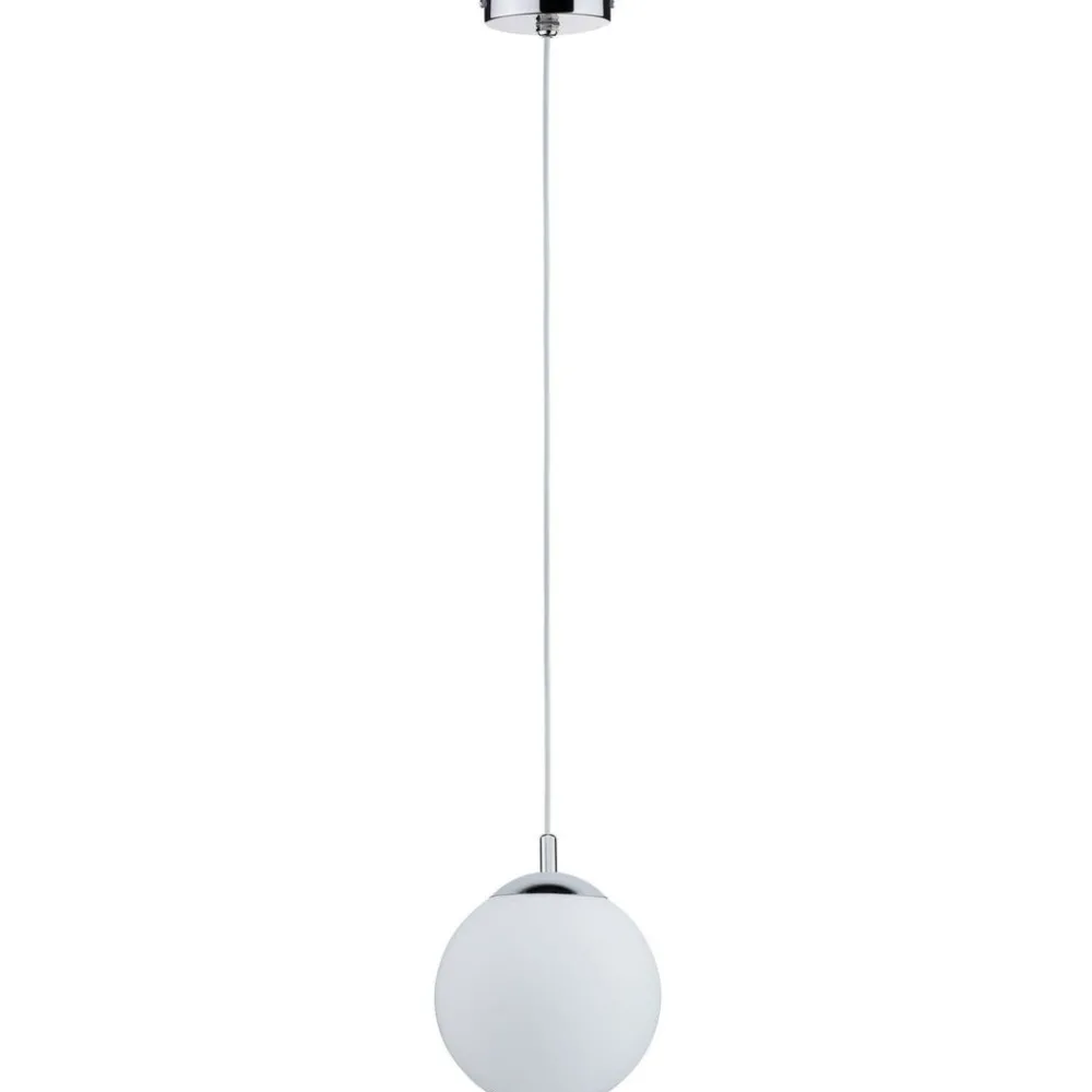 Outlet Riippuvalaisin Globe, IP44, E27, himmennettävä, kromi Ikkunavalaisimet