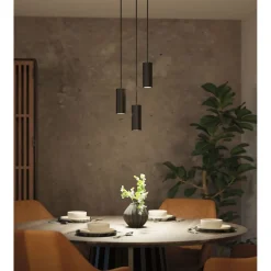 Outlet Riippuvalaisin Lirena GU10 max. 10W metalli, mattamusta Riippuvalaisimet
