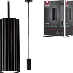 Outlet Riippuvalaisin Lirena GU10 max. 10W metalli, mattamusta Riippuvalaisimet