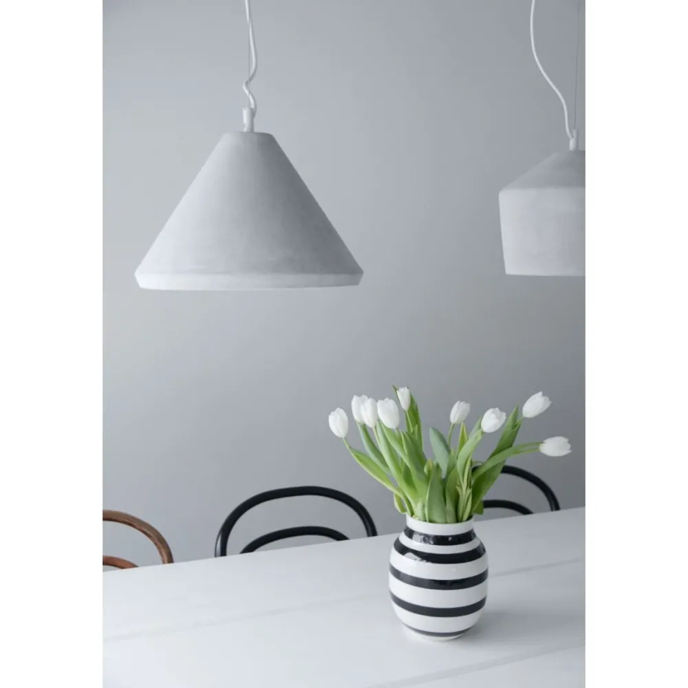 Discount Riippuvalaisin Corner 3 22 x 32 cm betoni betoni/valkoinen Design-Kattovalaisimet