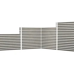 Rima Öckerö Linax 1490x45x45mm, harmaa, 6kpl*JABO New