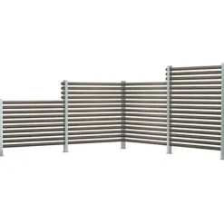 Rima Öckerö Linax 1490x45x45mm, harmaa, 6kpl*JABO New
