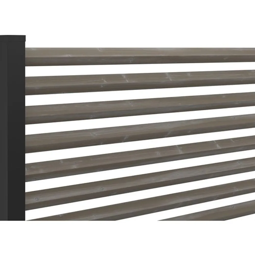 Rima Öckerö Linax 1490x45x45mm, harmaa, 4kpl*JABO Hot