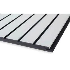 Sale Rimalevy/sisustuslevy Art Louvre, 12x616x2800mm, mdf, valkoinen F497 Sisustuslevyt|Rimaseinät