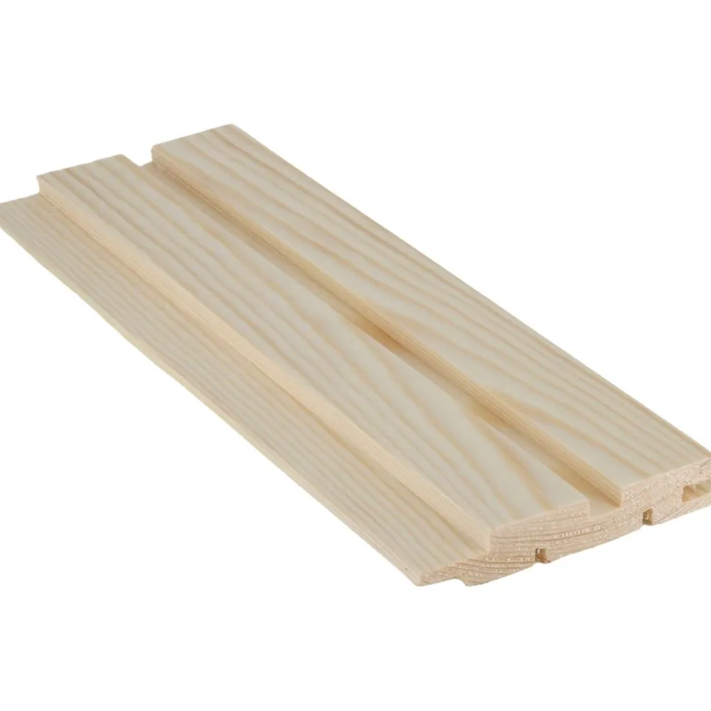 Rimapaneeli STS valeura 15x95mm, mänty, käsittelemätön, päätypontattu, eri pituuksia*Cent New