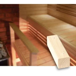 Hot Rima Tuuli Sauna SHP, 45x45mm, TK kuusi, puuvalmis Laudepuut