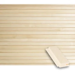 Rima Tuuli Sauna STS4 15x45mm, haapa, puuvalmis*Lauta New