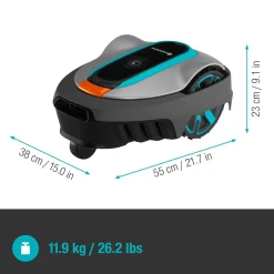 Discount Robottiruohonleikkuri Smart Sileno City 500 Lona 500 m² Robottiruohonleikkurit