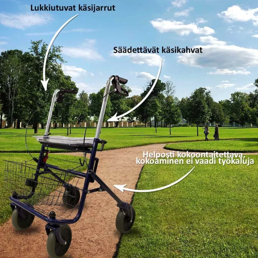 Hot Rollaattori eri värejä Kulkuneuvot
