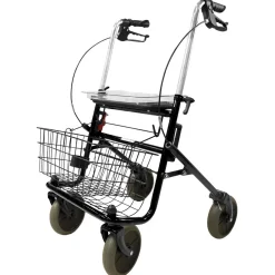 Discount Rollaattori , sisä- ja ulkokäyttöön, musta Kulkuneuvot