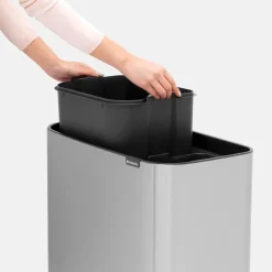 Roska-astia Bo Touch 11+23 L Matt Steel Fingerprint Proof*Brabantia Online