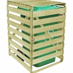 Roskakatos 240l kyllästetty puu*FinePRICE Best