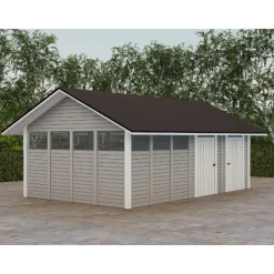 Roskakatos RK30V, 7040x4236mm, 29.8m², puuvalmis*Timburg Online