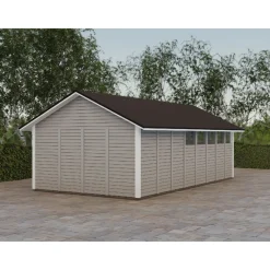 Clearance Roskakatos RK34V, 8040x4236mm, 34m², puuvalmis Roskakatokset