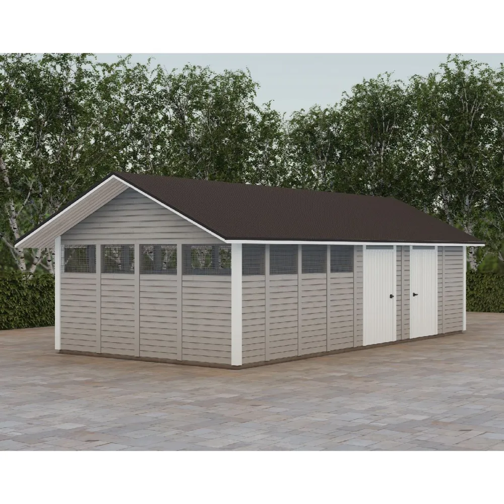 New Roskakatos RK38V, 9040x4236mm, 38.3m², puuvalmis Roskakatokset
