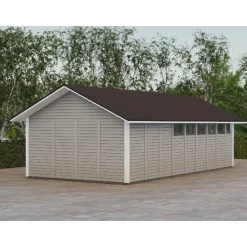 New Roskakatos RK38V, 9040x4236mm, 38.3m², puuvalmis Roskakatokset