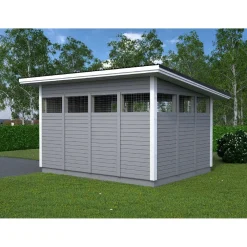 Roskakatos RK13, 4040x3226mm, 13.1m², puuvalmis*Timburg Hot