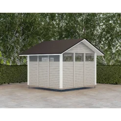 Roskakatos RK10, 3040x3226mm, 9.7m², puuvalmis Roskakatokset