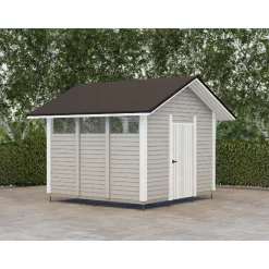 Roskakatos RK10, 3040x3226mm, 9.7m², puuvalmis Roskakatokset