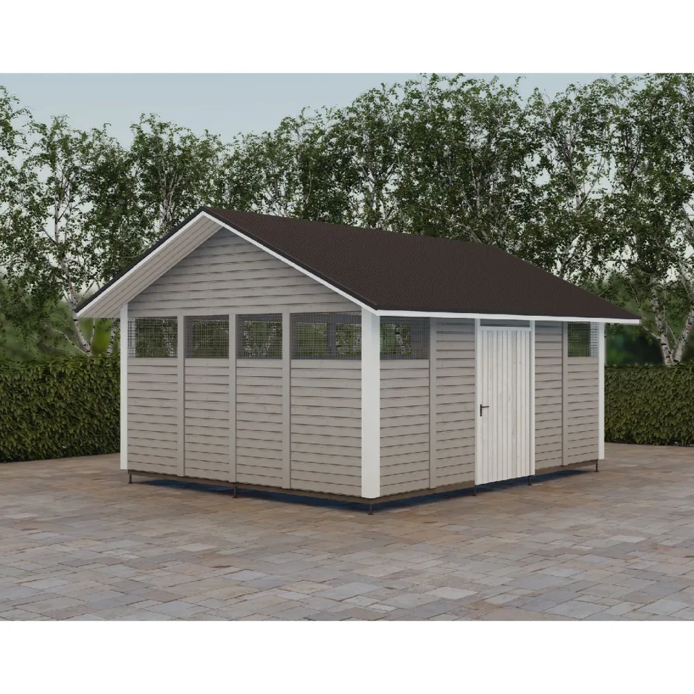 New Roskakatos RK21, 6040x3236mm, 21.3m², puuvalmis Roskakatokset