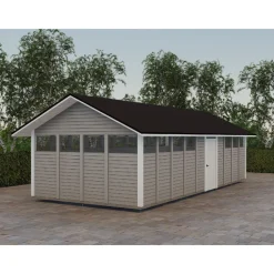 Hot Roskakatos RK43, 10040x4236mm, 42.5m², puuvalmis Roskakatokset