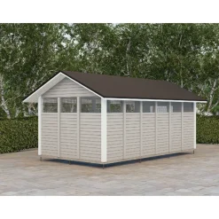 Roskakatos RK19, 6040x3236mm, 19.5m², puuvalmis Roskakatokset