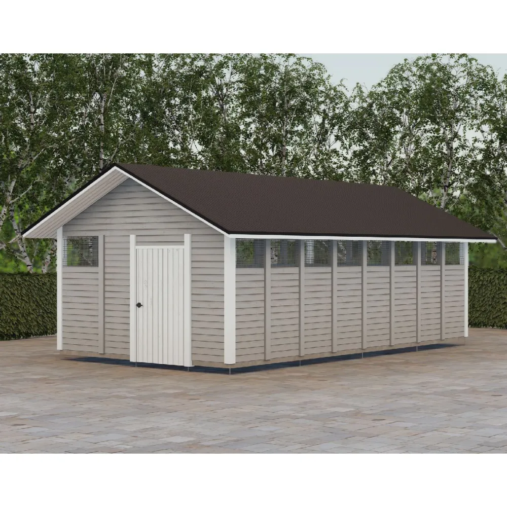 Clearance Roskakatos RK34, 8040x4236mm, 34m², puuvalmis Roskakatokset