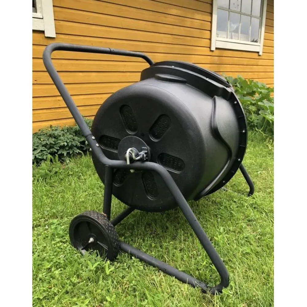 New Rumpukompostori 190 L musta Puutarhakompostorit