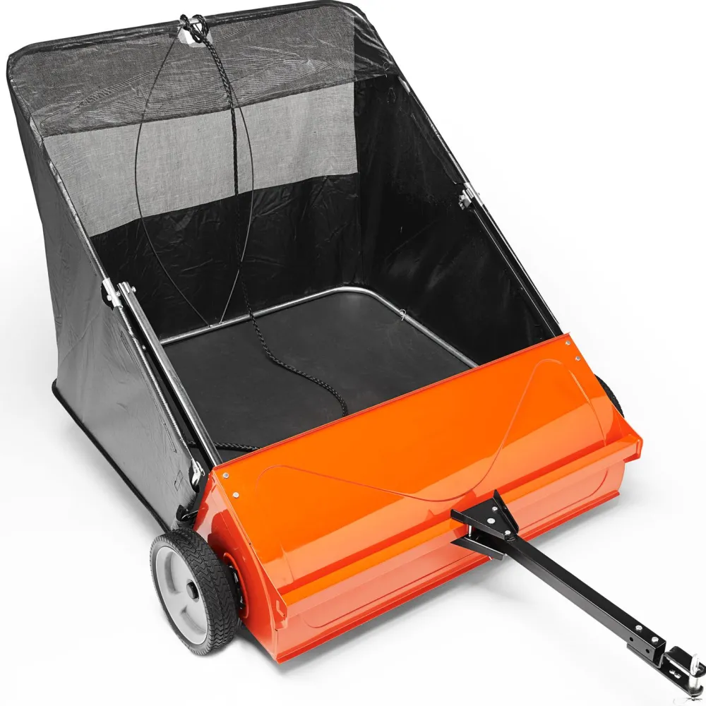 Clearance Ruohon-/lehtienkerääjä Sweeper 44" perässävedettävä Ruohonleikkureiden Lisävarusteet|Päältäajettavat Ruohonleikkurit