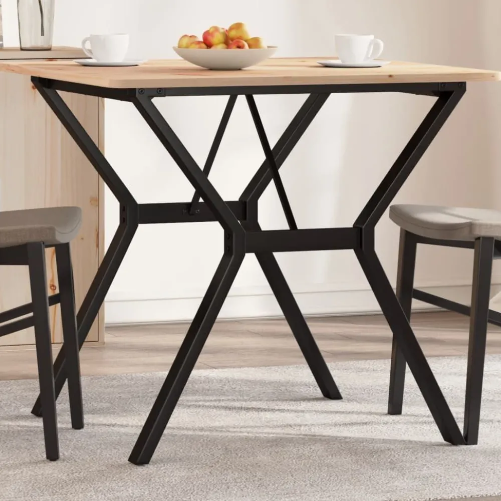 Ruokapöydän jalat Y-muoto 70x70x73 cm valurauta (57932) Huonekalut