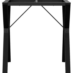 Ruokapöydän jalat Y-muoto 70x70x73 cm valurauta (57932) Huonekalut