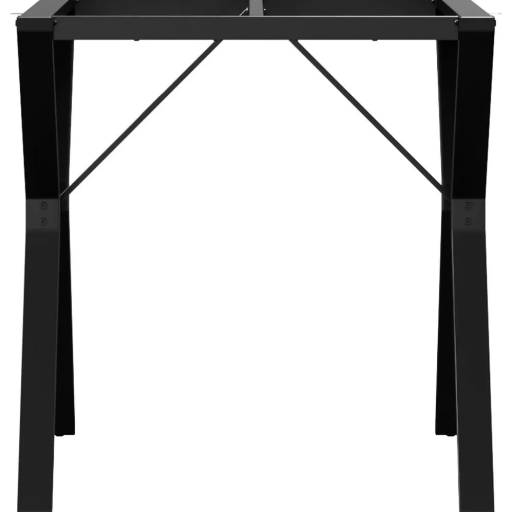 Ruokapöydän jalat Y-muoto 70x70x73 cm valurauta (57932) Huonekalut