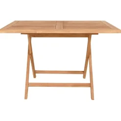 Ruokapöytä Oviedo, 120x80cm, tiikki, ruskea*House Nordic Discount