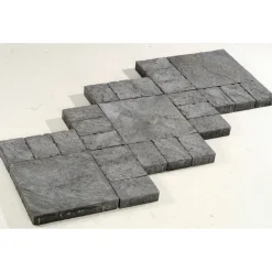 Discount Rustiikkilaatta 418x418x60mm harmaa Betonilaatat