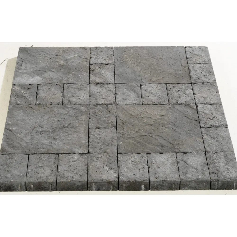 Discount Rustiikkilaatta 418x418x60mm harmaa Betonilaatat