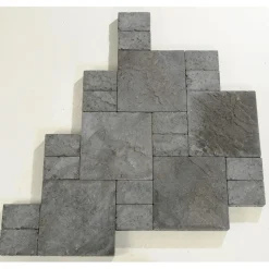 Clearance Rustiikkilaatta 418x418x60mm musta Betonilaatat