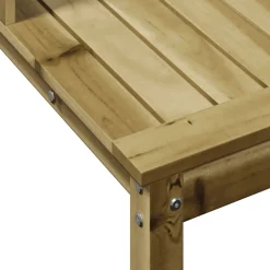 Ruukutuspöytä hyllyllä, täyspuu, eri värejä ja kokoja (33974)*FinePRICE
