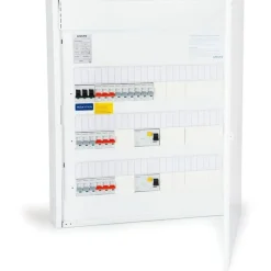Ryhmäkeskus Waltteri PESSV345.21, 2xVVS, 9x10A, 12x16A, 50A, pinta-/uppoasennukseen*Ensto