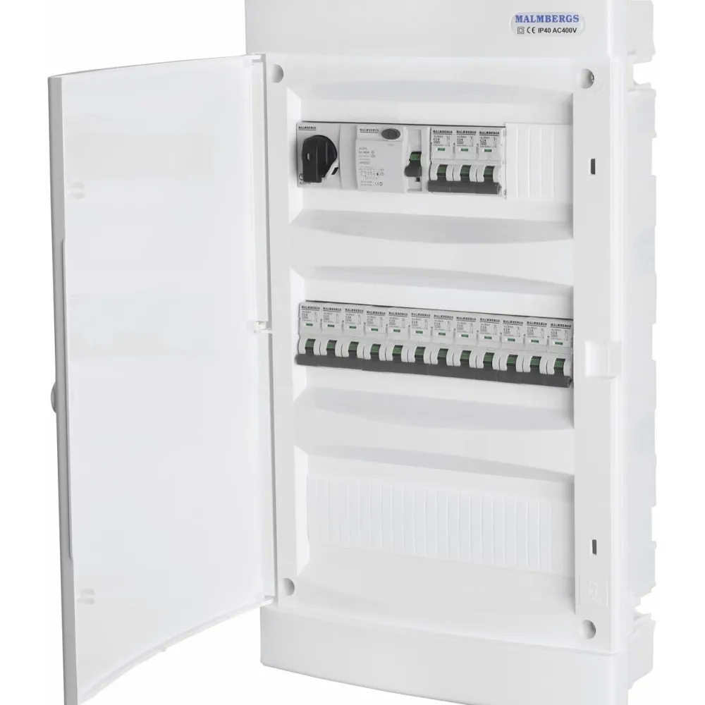 Outlet Ryhmäkeskus 3x12 modulia, IP40, uppoasennus Ryhmäkeskukset