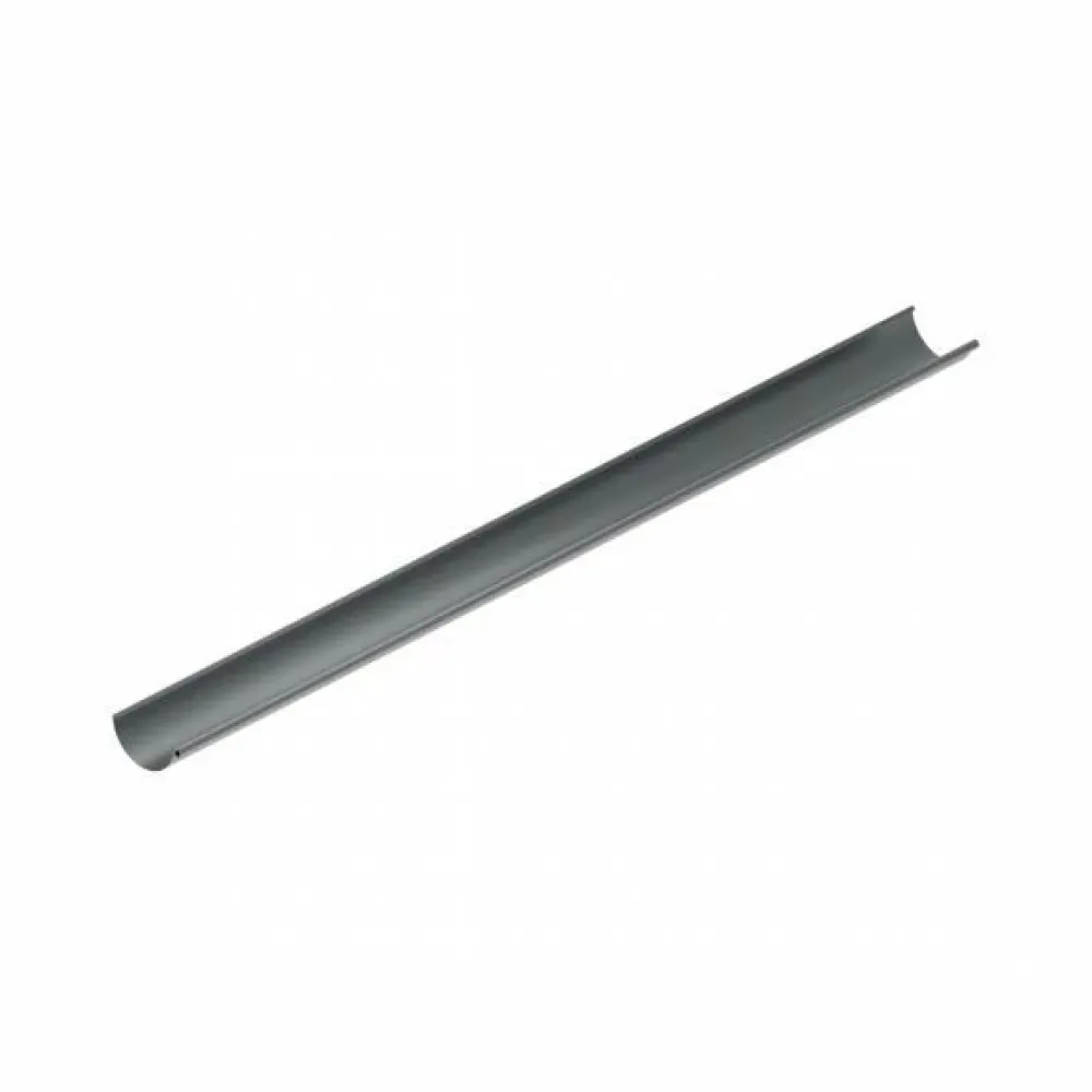 Sadevesijärjestelmä puolipyöreä: vesikouru 4.0m ø125mm, eri värejä*Ruukki Discount