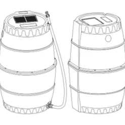 Outlet Sadevesitynnyri , 170L Kastelu|Sadevesitynnyrit