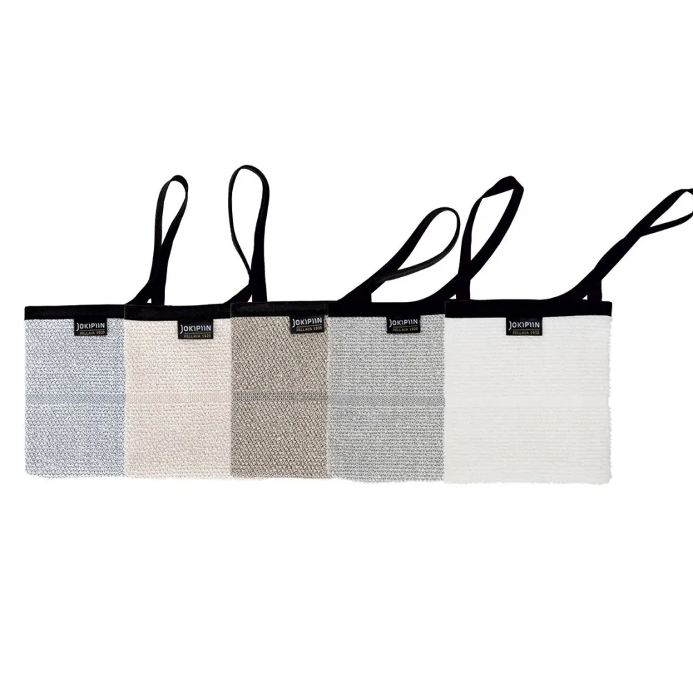 Saippuapesin Laituri 13x13 valkoinen/beige*Jokipiin Pellava